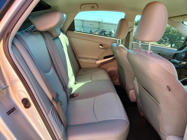 JTDKN3DU5C5444247 - 2012 TOYOTA PRIUS GRAY photo 10