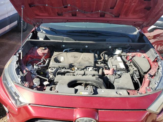 2T3F1RFV3KW017873 - 2019 TOYOTA RAV4 LE 红色 照片 11