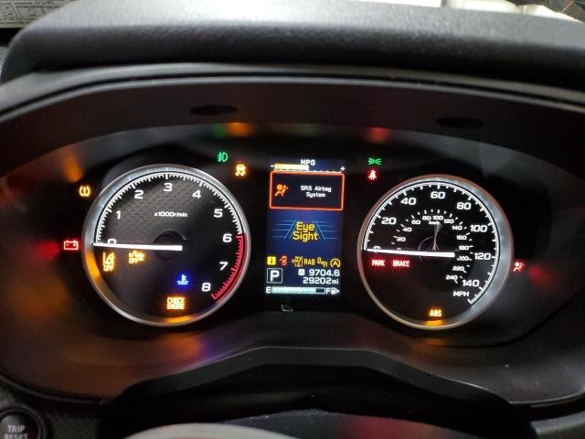 JF2SKAPC9NH506185 - 2022 SUBARU FORESTER LIMITED SILVER photo 9