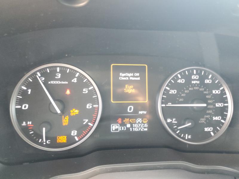 JF2GUHDC7SH208548 - 2025 SUBARU CROSSTREK PREMIUM ვერცხლისფერი ფოტო 9