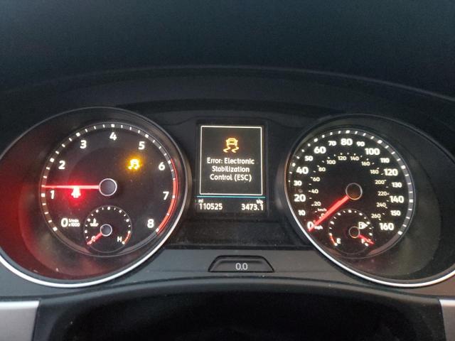 1V2LR2CA1KC529265 - 2019 VOLKSWAGEN ATLAS SE Szary zdjęcie 9