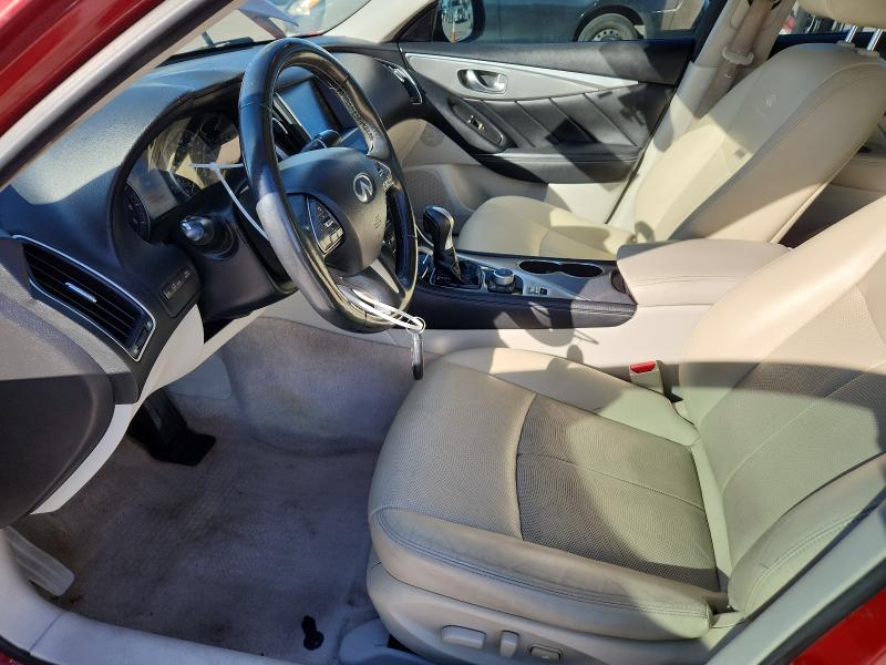 JN1BV7AP0EM674487 - 2014 INFINITI Q50 BASE Qırmızı foto 7