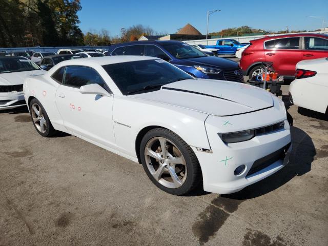 2G1FC1E30E9260110 - 2014 CHEVROLET CAMARO LT 白色 照片 4