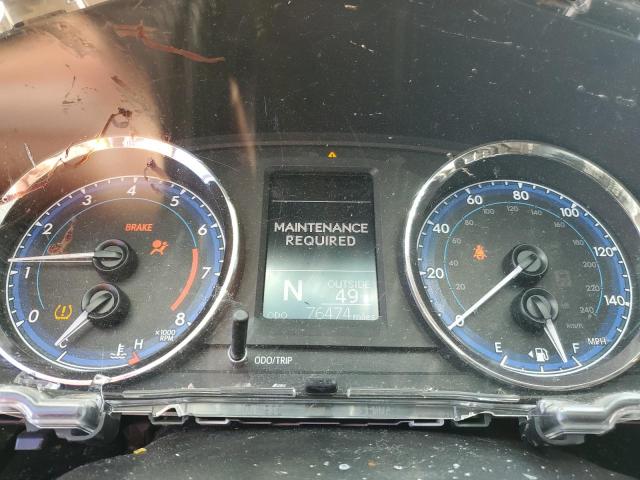 2T1BURHE7KC165912 - 2019 TOYOTA COROLLA L Сірий фото 9