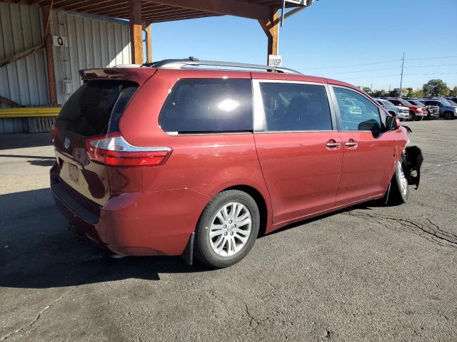5TDYK3DC2FS677608 - 2015 TOYOTA SIENNA XLE BURGUNDY photo 3