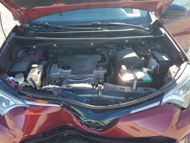 2T3ZFREV3JW515456 - 2018 TOYOTA RAV4 LE Կարմիր լուսանկար 12