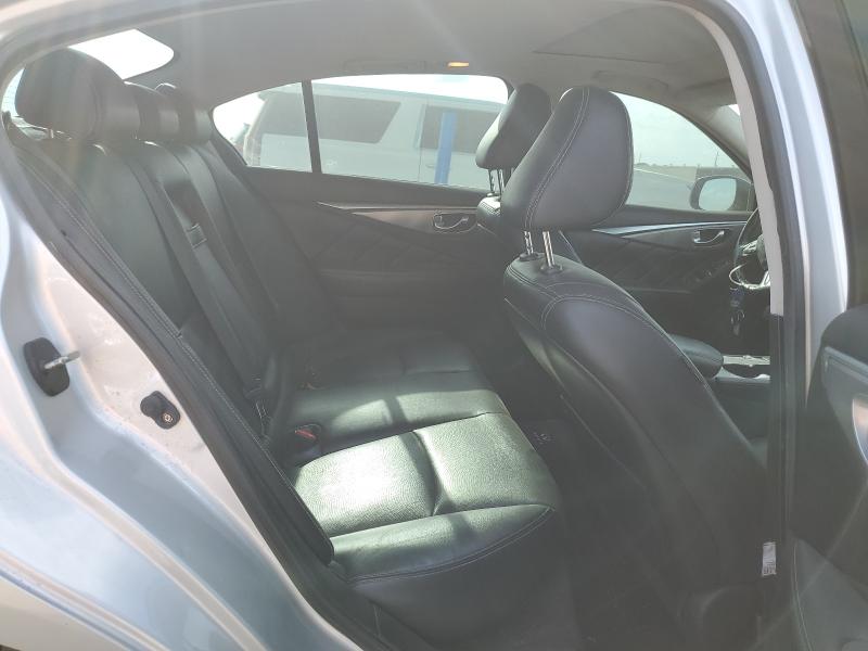 JN1BV7ARXEM690200 - 2014 INFINITI Q50 BASE ვერცხლისფერი ფოტო 10