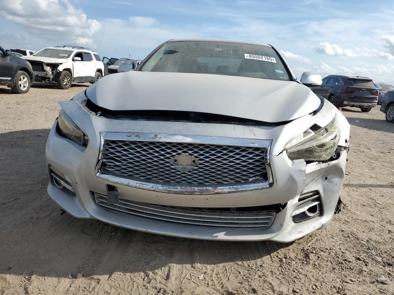 JN1BV7ARXEM690200 - 2014 INFINITI Q50 BASE ვერცხლისფერი ფოტო 5