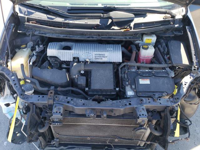 JTDKN3DU4D5636910 - 2013 TOYOTA PRIUS GRAY photo 12