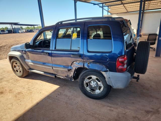 1J4GL48K15W546646 - 2005 JEEP LIBERTY SPORT BLACK photo 2