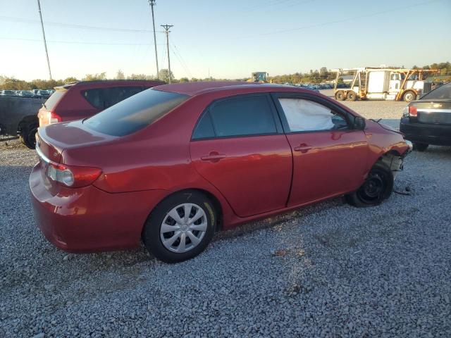 2T1BU4EE7BC592658 - 2011 TOYOTA COROLLA BASE RED photo 3