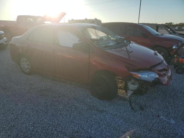 2T1BU4EE7BC592658 - 2011 TOYOTA COROLLA BASE RED photo 4