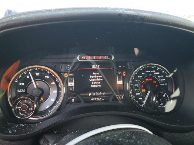 1C6SRFLT7LN123560 - 2020 RAM 1500 REBEL BLACK photo 9