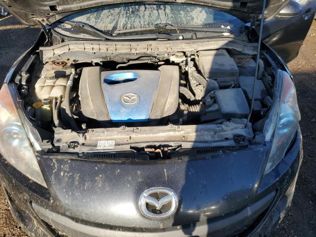 JM1BL1V7XC1573675 - 2012 MAZDA 3 I BLACK photo 11