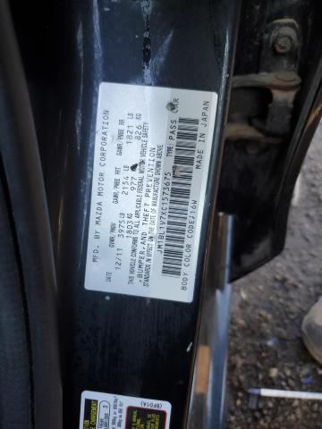 JM1BL1V7XC1573675 - 2012 MAZDA 3 I BLACK photo 12