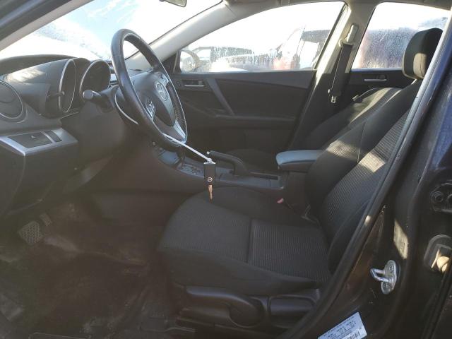 JM1BL1V7XC1573675 - 2012 MAZDA 3 I BLACK photo 7