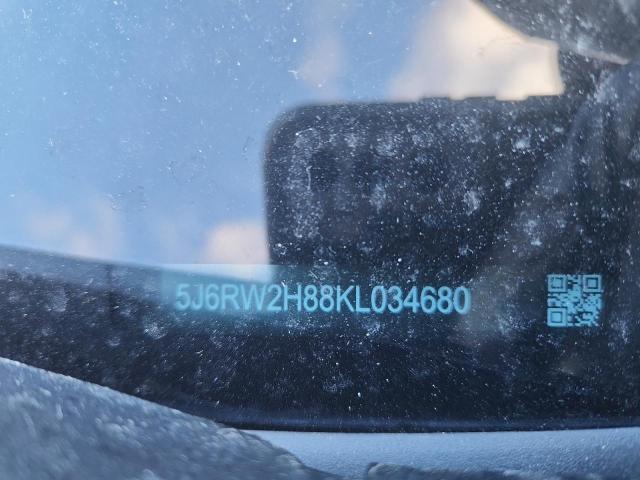 5J6RW2H88KL034680 - 2019 HONDA CR-V EXL 银色 照片 14