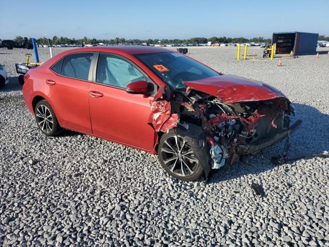 5YFBURHE4KP947911 - 2019 TOYOTA COROLLA L 红色 照片 4