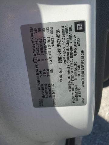 1GCHK24K18E192807 - 2008 CHEVROLET SILVERADO K2500 HEAVY DUTY TWO TONE photo 12