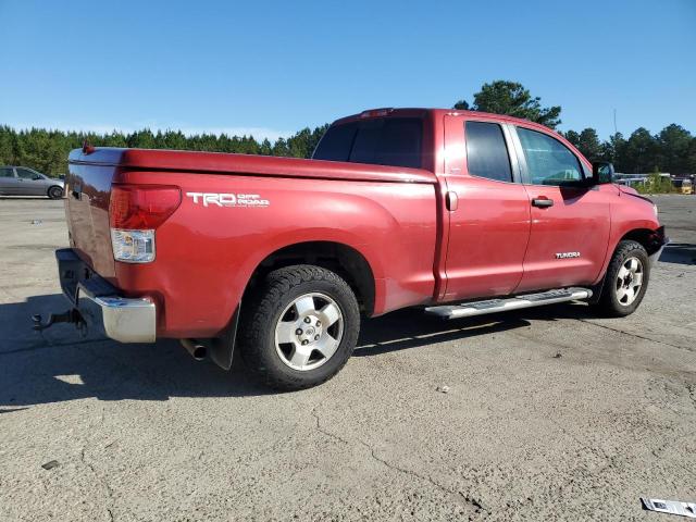 5TFRM5F17CX042167 - 2012 TOYOTA TUNDRA DOUBLE CAB SR5 RED photo 3