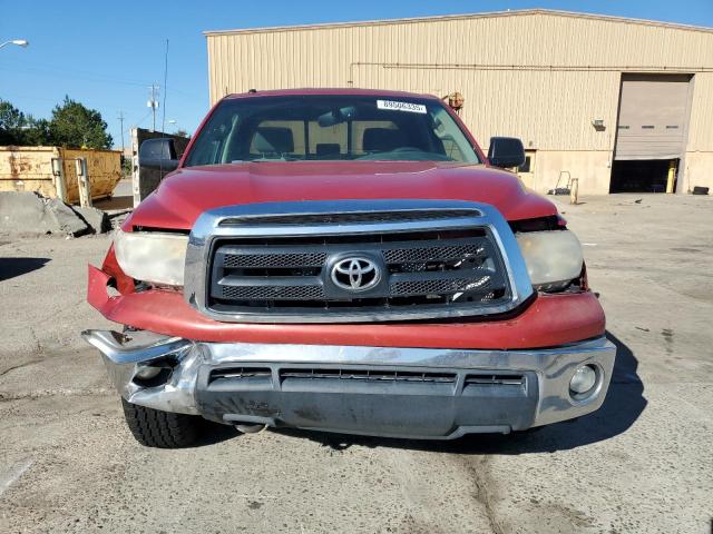 5TFRM5F17CX042167 - 2012 TOYOTA TUNDRA DOUBLE CAB SR5 RED photo 5