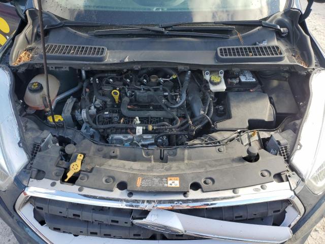 1FMCU9HDXKUC43531 - 2019 FORD ESCAPE SEL Bleu photo 12