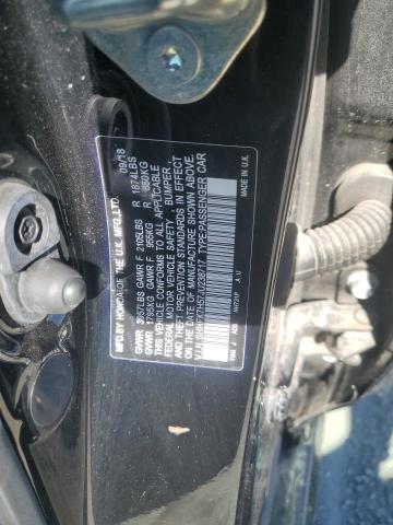 SHHFK7H57JU238717 - 2018 HONDA CIVIC EX BLACK photo 12