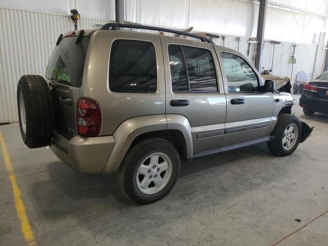 1J4GL48K47W701693 - 2007 JEEP LIBERTY SPORT TAN photo 3