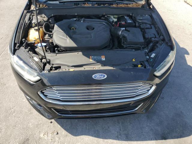 3FA6P0K90ER137132 - 2014 FORD FUSION TITANIUM BLACK photo 11
