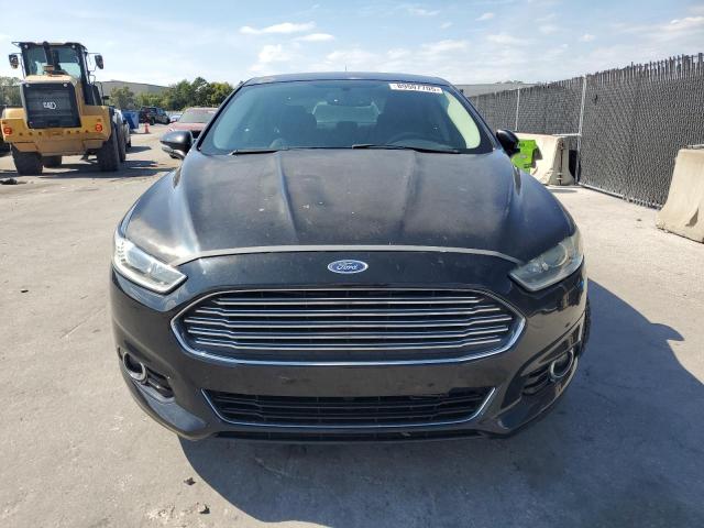 3FA6P0K90ER137132 - 2014 FORD FUSION TITANIUM BLACK photo 5