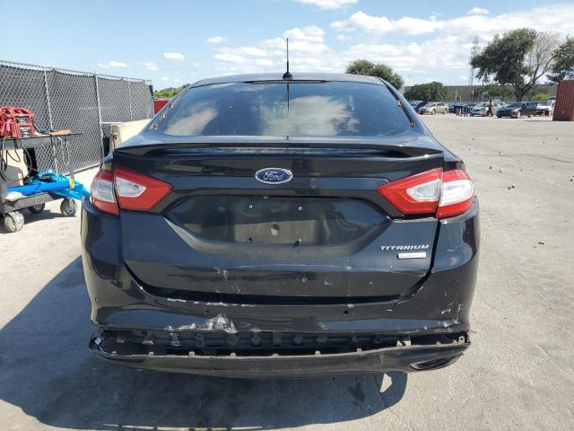 3FA6P0K90ER137132 - 2014 FORD FUSION TITANIUM BLACK photo 6