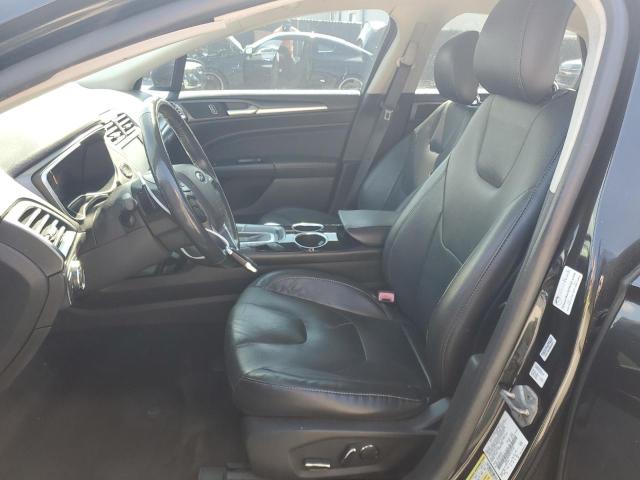 3FA6P0K90ER137132 - 2014 FORD FUSION TITANIUM BLACK photo 7