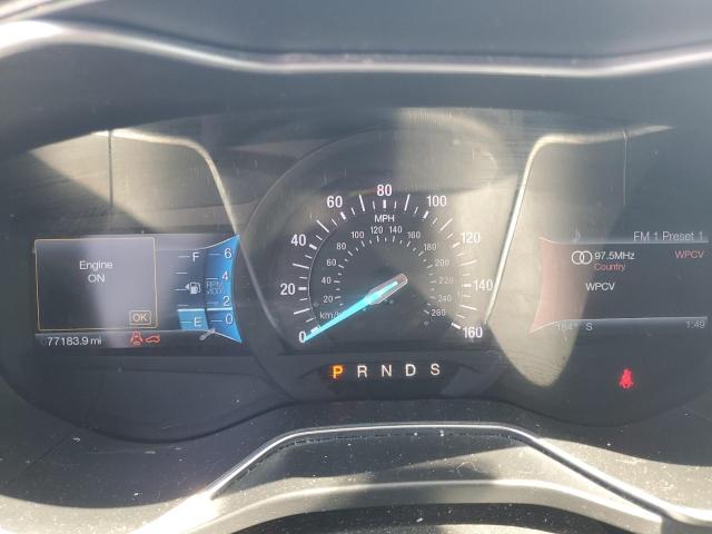 3FA6P0K90ER137132 - 2014 FORD FUSION TITANIUM BLACK photo 9