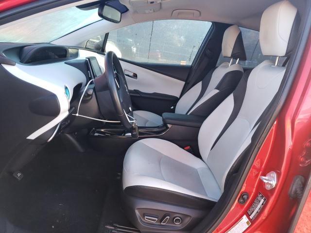 JTDKARFP0H3043567 - 2017 TOYOTA PRIUS PRIM წითელი ფოტო 7