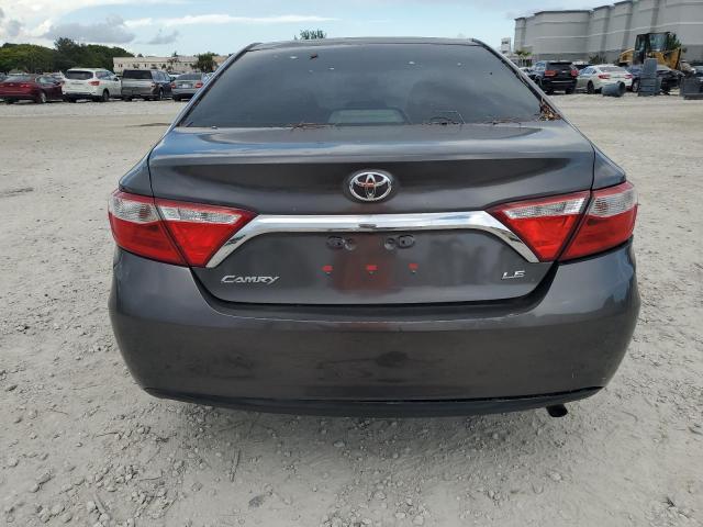 4T1BF1FK1GU570982 - 2016 TOYOTA CAMRY LE CHARCOAL photo 6