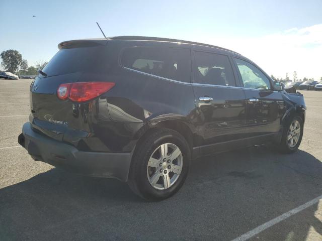 1GNLVFED3AJ267956 - 2010 CHEVROLET TRAVERSE LT BLACK photo 3