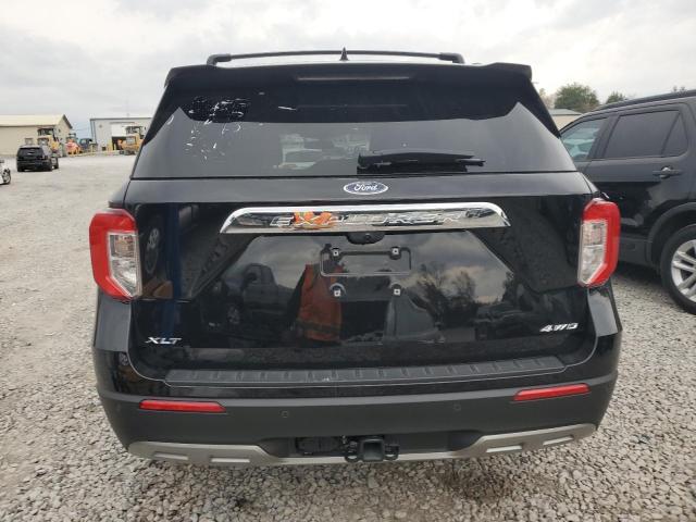1FMSK8DHXNGC32116 - 2022 FORD EXPLORER XLT შავი ფოტო 6