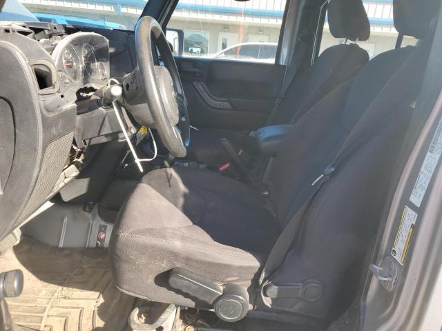 1C4BJWDG4DL688265 - 2013 JEEP WRANGLER U SPORT SILVER photo 7