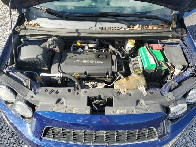 1G1JA5SH0D4152935 - 2013 CHEVROLET SONIC LS ლურჯი ფოტო 11