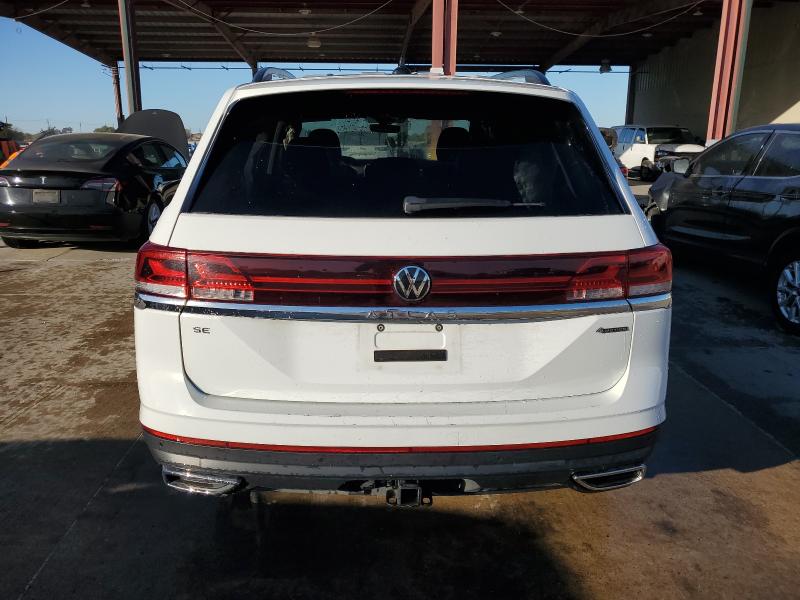 1V2HR2CA1RC563190 - 2024 VOLKSWAGEN ATLAS SE Սպիտակ լուսանկար 6