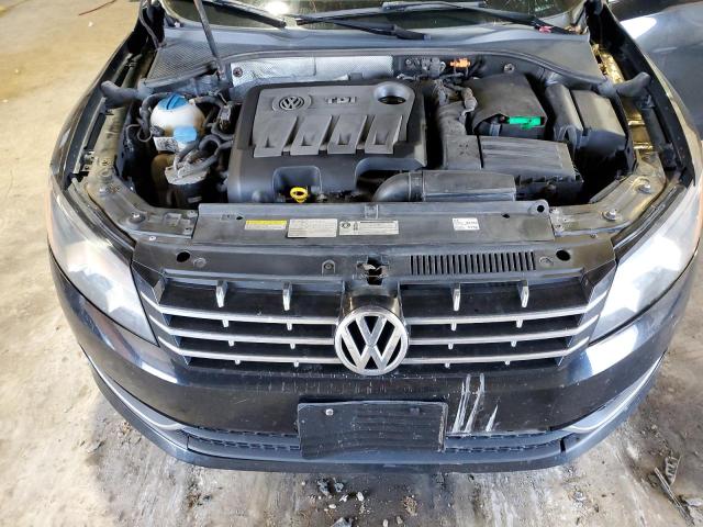 1VWBN7A35EC076098 - 2014 VOLKSWAGEN PASSAT SE BLACK photo 11