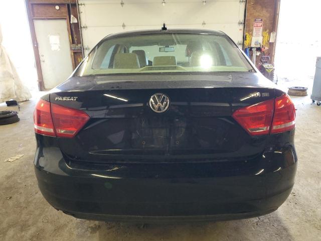 1VWBN7A35EC076098 - 2014 VOLKSWAGEN PASSAT SE BLACK photo 6
