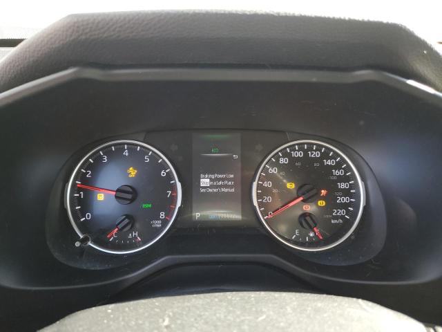 2T3R1RFV5MW178953 - 2021 TOYOTA RAV4 XLE WHITE photo 9