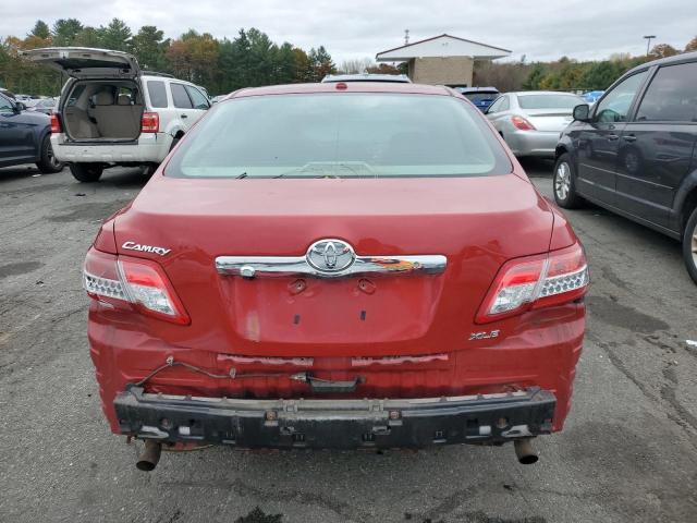 4T1BK3EK7AU111679 - 2010 TOYOTA CAMRY SE RED photo 6