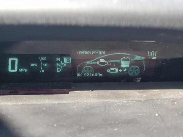 JTDKN3DU7B0264277 - 2011 TOYOTA PRIUS GRAY photo 9