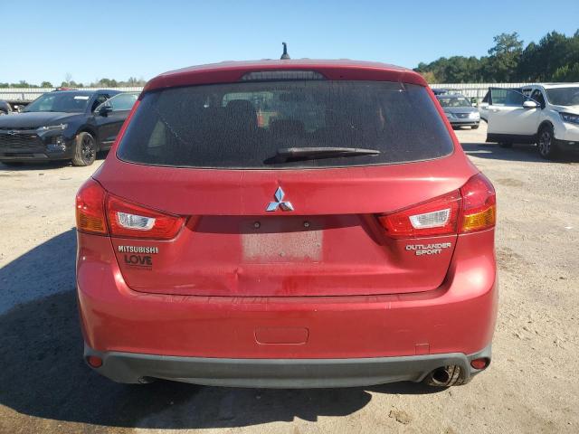 4A4AP3AU5EE031914 - 2014 MITSUBISHI OUTLANDER ES წითელი ფოტო 6