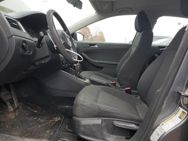 3VW2K7AJ6DM367519 - 2013 VOLKSWAGEN JETTA BASE GRAY photo 7