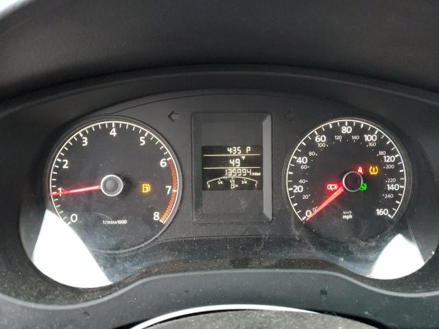 3VW2K7AJ6DM367519 - 2013 VOLKSWAGEN JETTA BASE GRAY photo 9