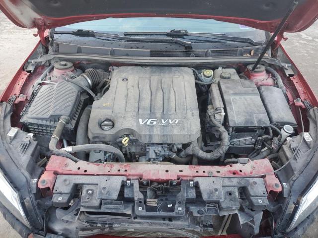 1G4GB5G39EF133507 - 2014 BUICK LACROSSE წითელი ფოტო 11
