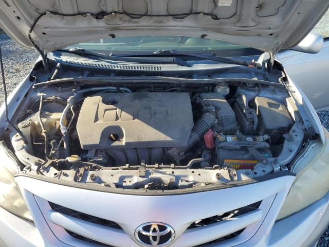 2T1BU4EE2BC570793 - 2011 TOYOTA COROLLA BASE 银色 照片 11